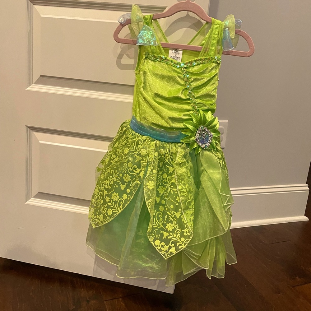 Authentic Disney store tinker bell costume size 4